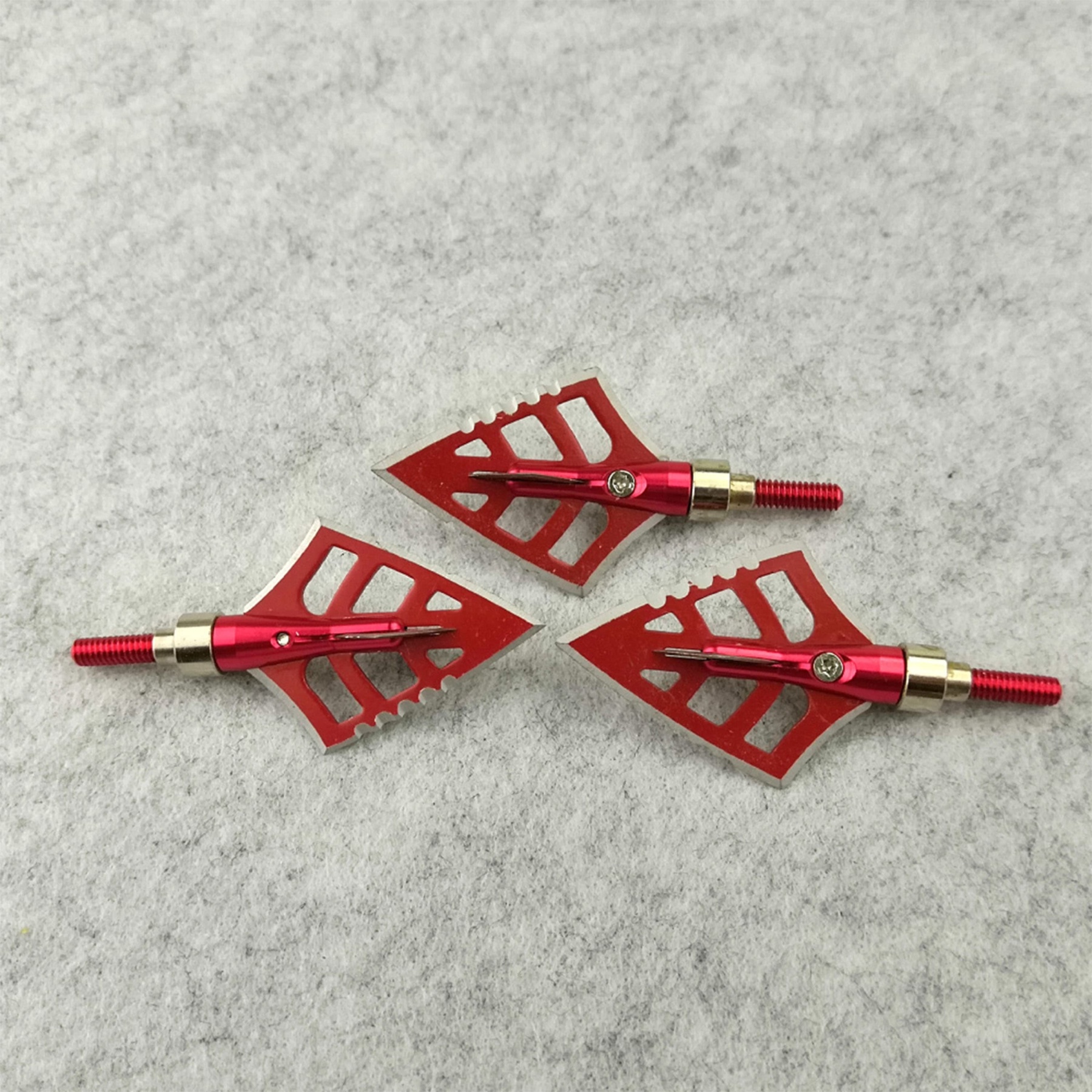 Archery 4-Blade Broadheads Hunting Arrowhead 125 grain 