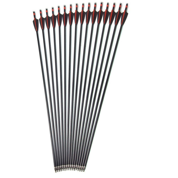 Carbon Archery Arrows 400 Spine for Target Practice & Field Shooting