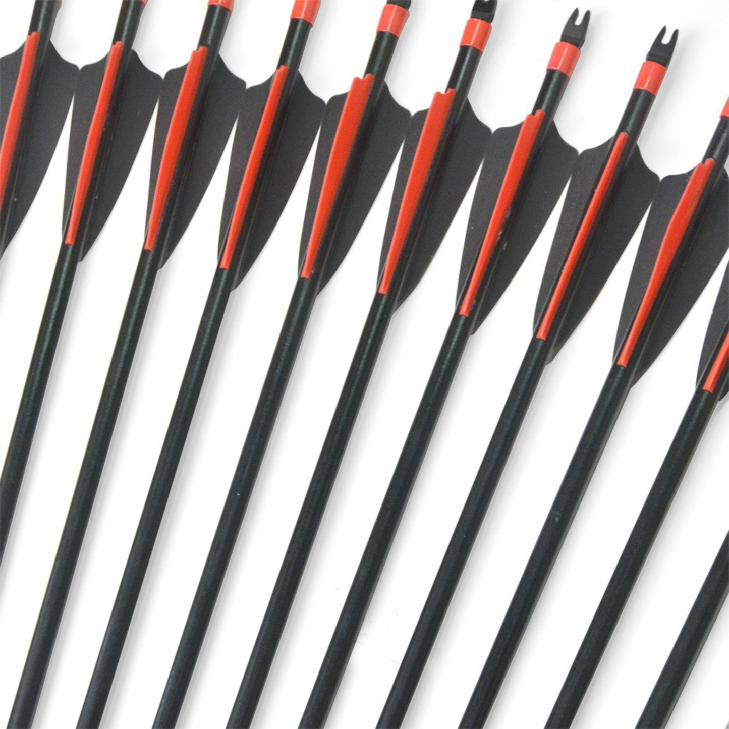 Carbon Archery Arrows 400 Spine for Target Practice & Field Shooting
