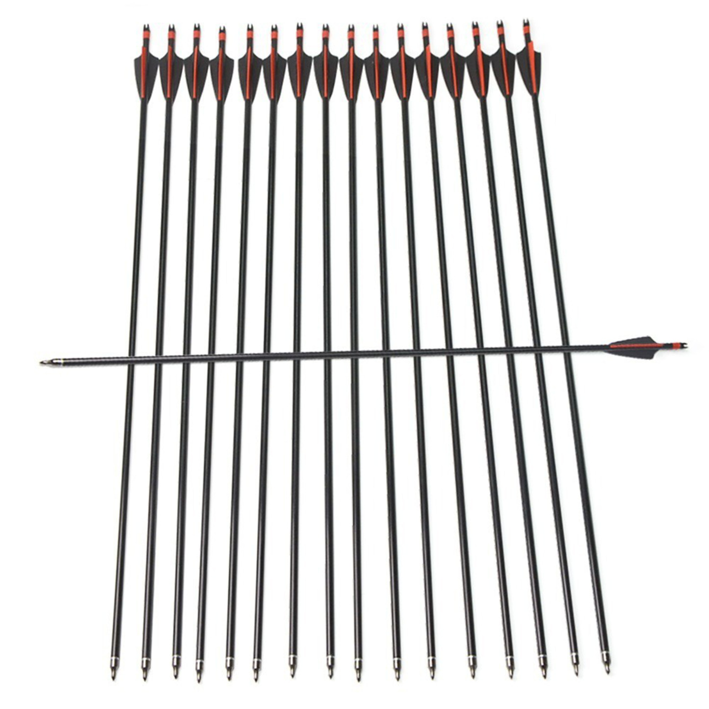 Carbon Archery Arrows 400 Spine for Target Practice & Field Shooting