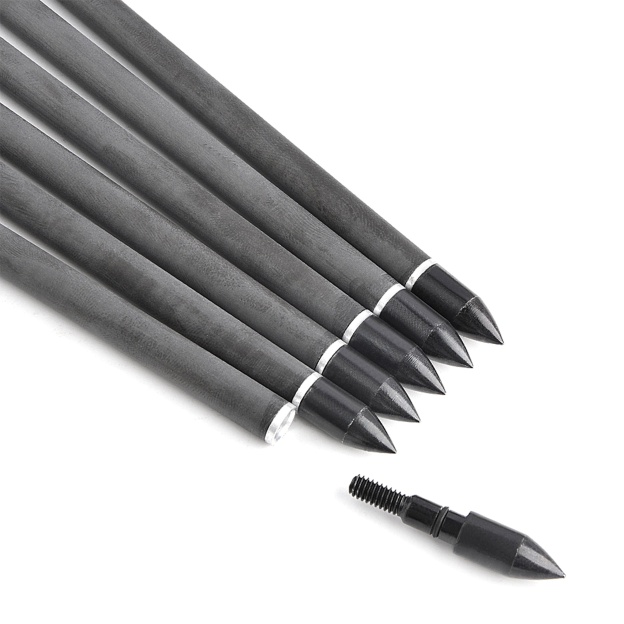 Archery Carbon Arrows 15" Mini Bow Bolts Archery Hunting