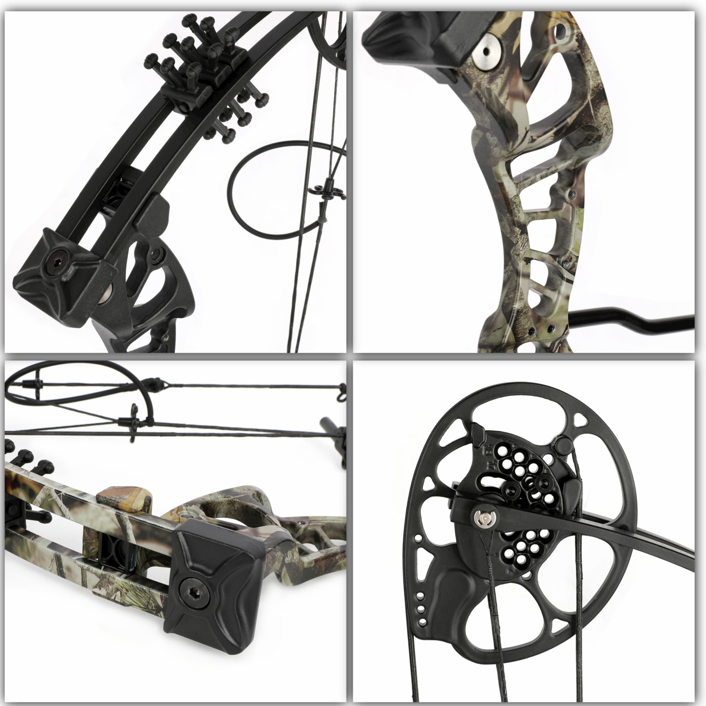 Compound Bow Arrow set 15-45lbs Archery Let-off 75% Target