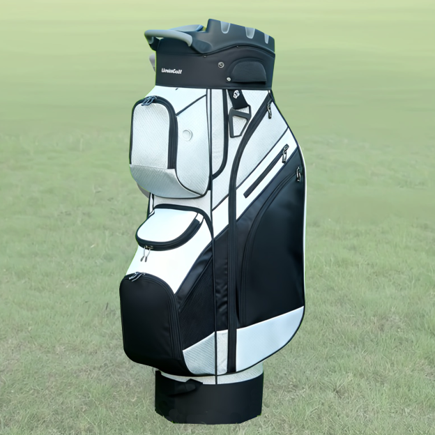 Golf Bag 14-Way Dividers 7 Pocket Case Travel Golf Club Accessory 