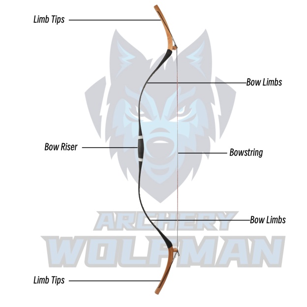 Manchu Qing Traditional Bow Longbow 64'' One-Piece Wooden