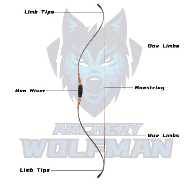 Archery Recurve Longbow 15-50lbs Traditional Mongolia Horse Bow
