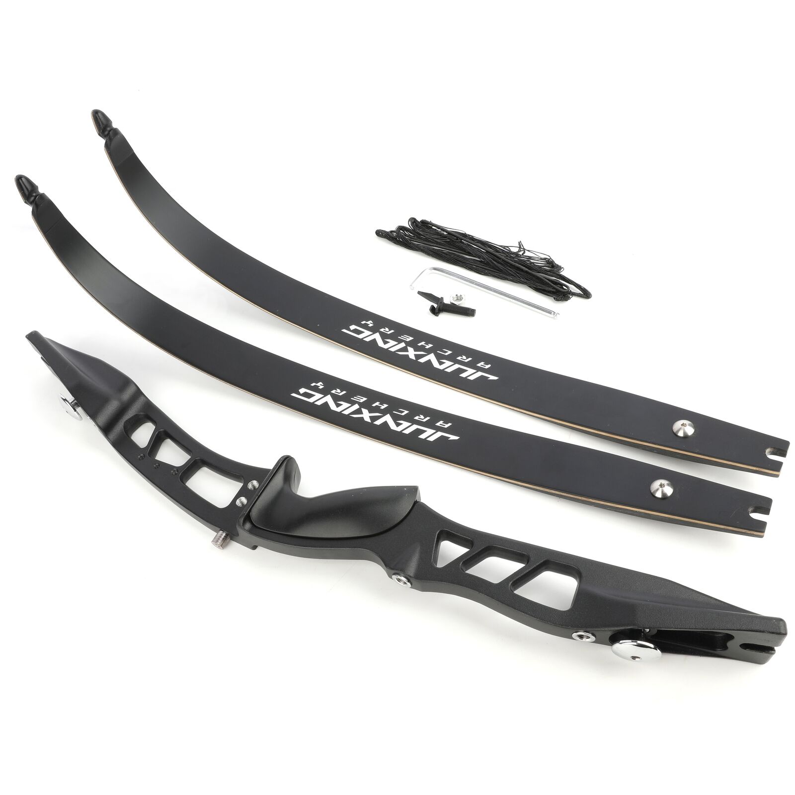 JUNXING F167 66" Youth ILF Target Recurve Bow 20-40lbs Youth Beginner