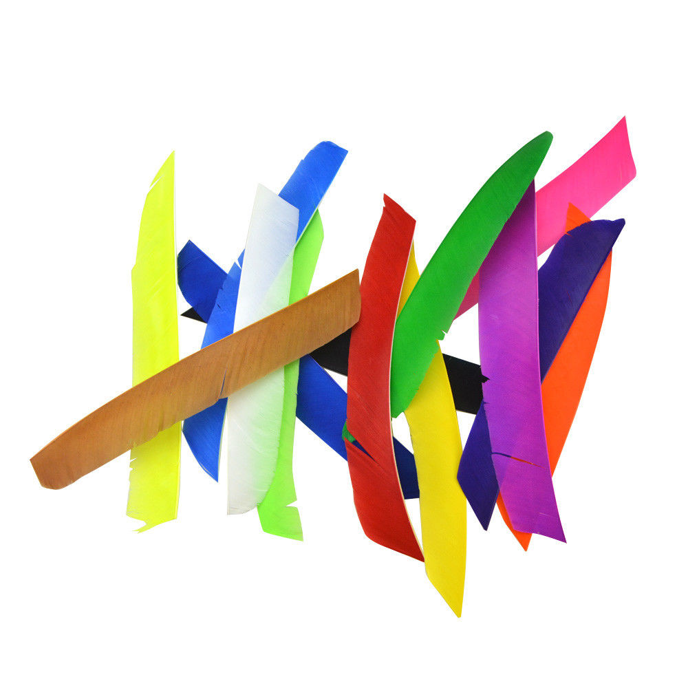 Turkey Fletches Full Length Arrow Feathers Archery DIY Left Wings