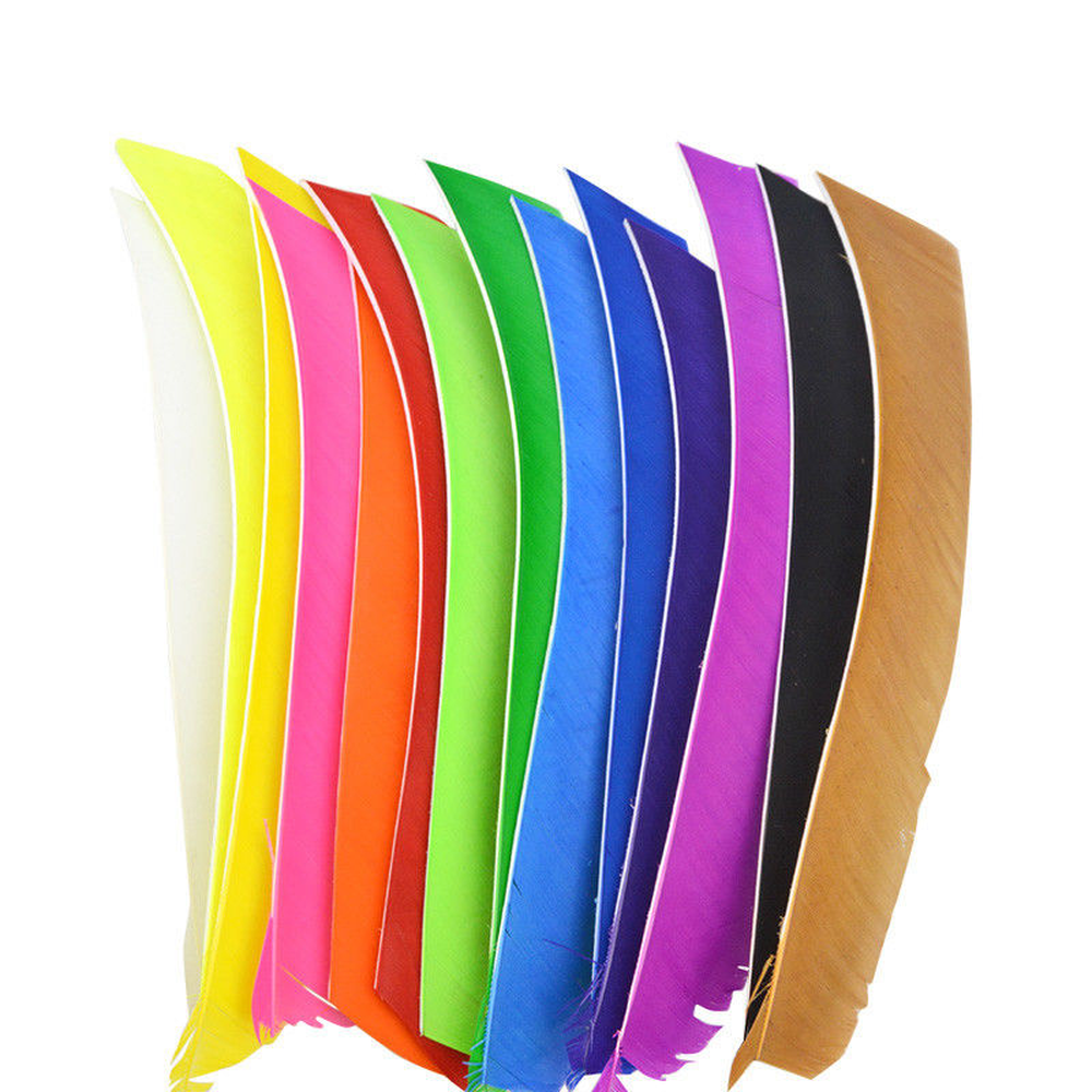 Turkey Fletches Full Length Arrow Feathers Archery DIY Left Wings