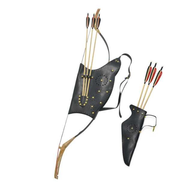 55 inch Traditional Longbow Kit Handcrafted 20-50Ibs Hunting