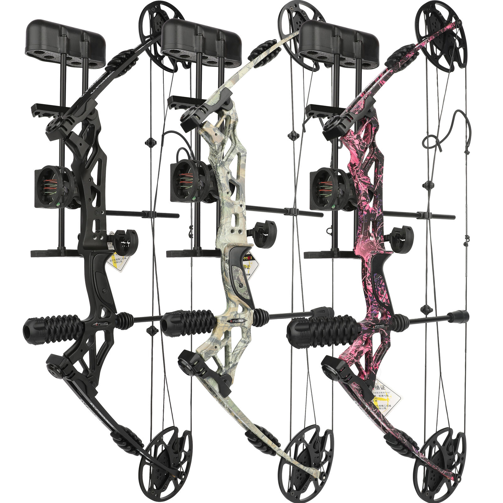 KAIMEI Compound Bow 30-70lbs Archery Target Bow Hunting Shooting