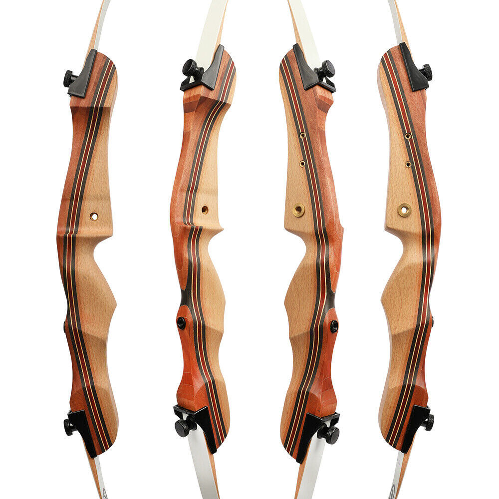 Youth Recurve Bow 10-20lbs Wooden Archery Beginner Practice Shoot Gift