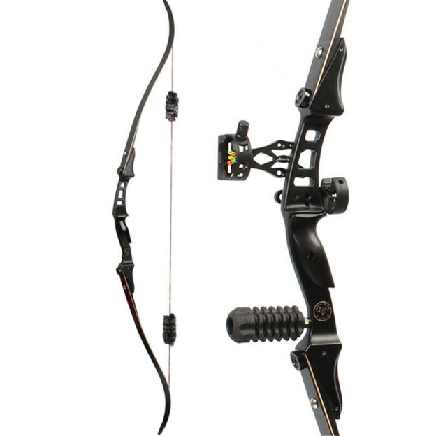 ILF Hunting Recurve Bow 20-50lbs 60'' Archery Takedown Bow and Arrow