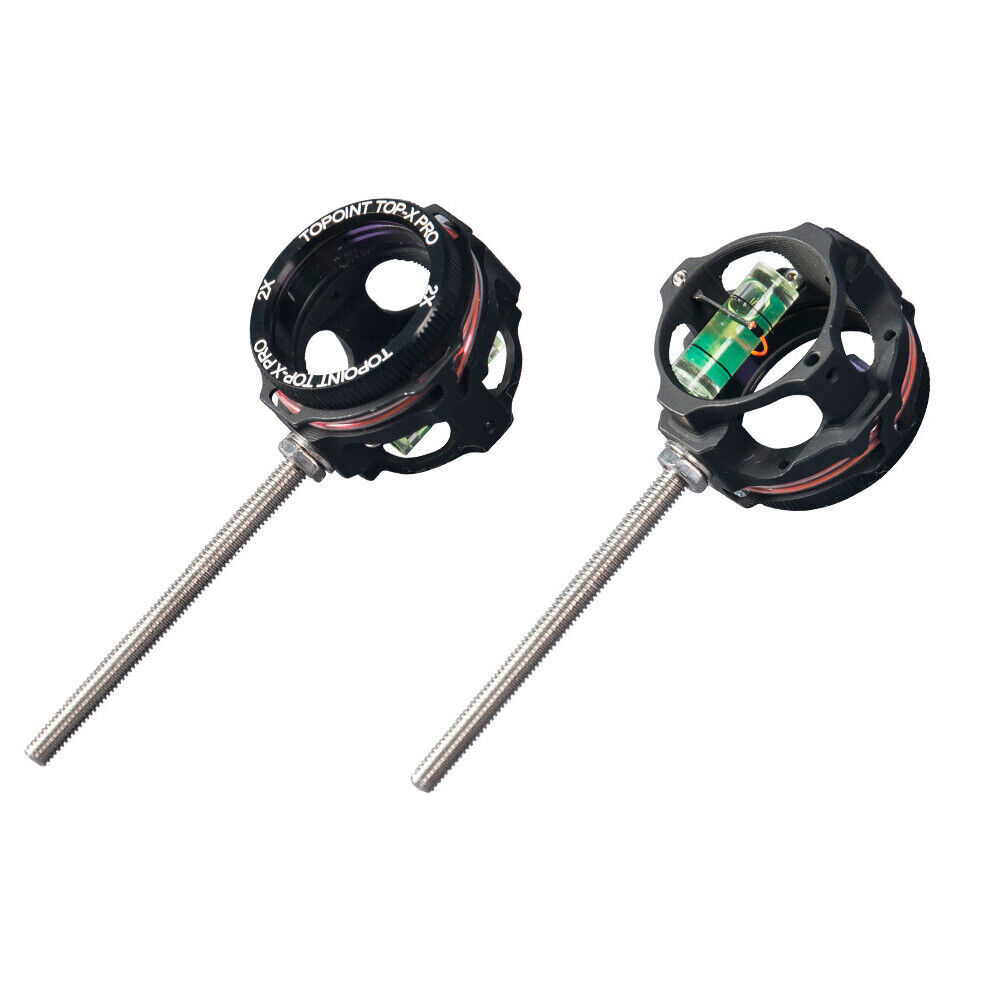 TOPOINT ARCHERY TP8710 Pro Compound Bow Sight Scope With Lens