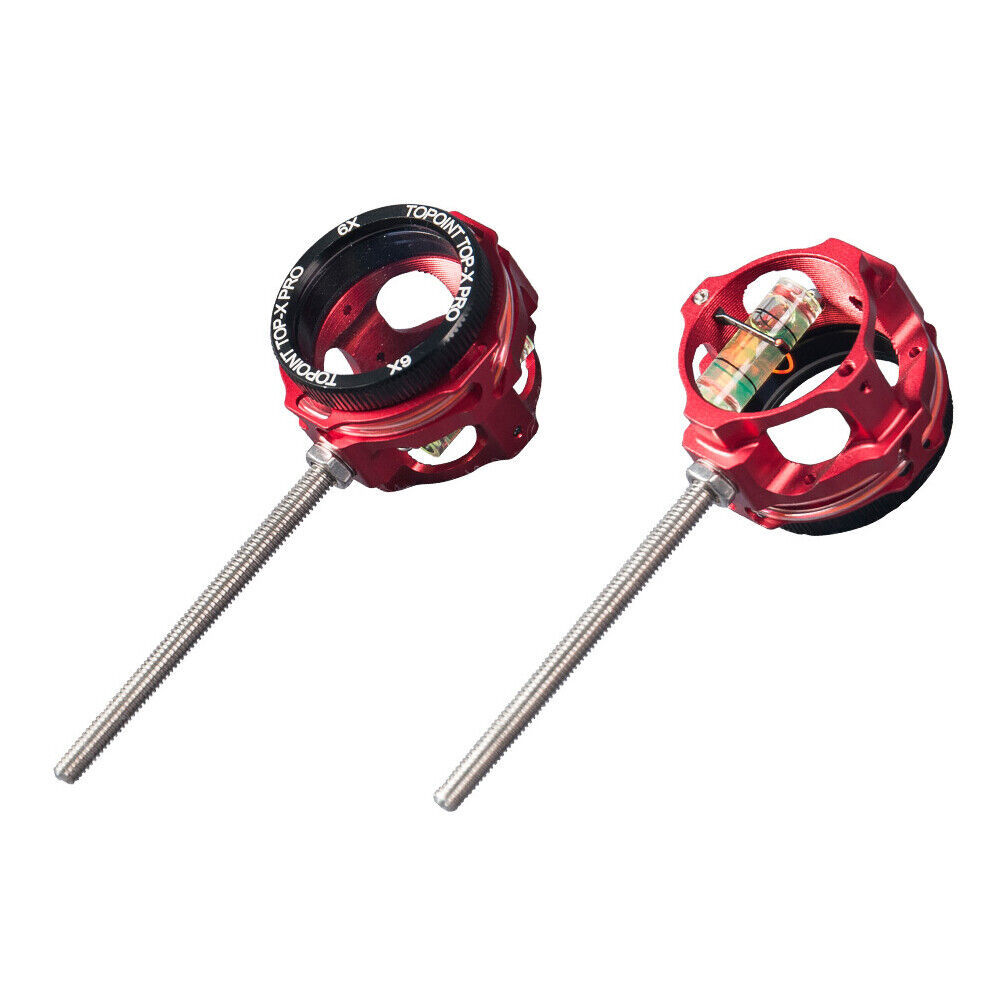 TOPOINT ARCHERY TP8710 Pro Compound Bow Sight Scope With Lens