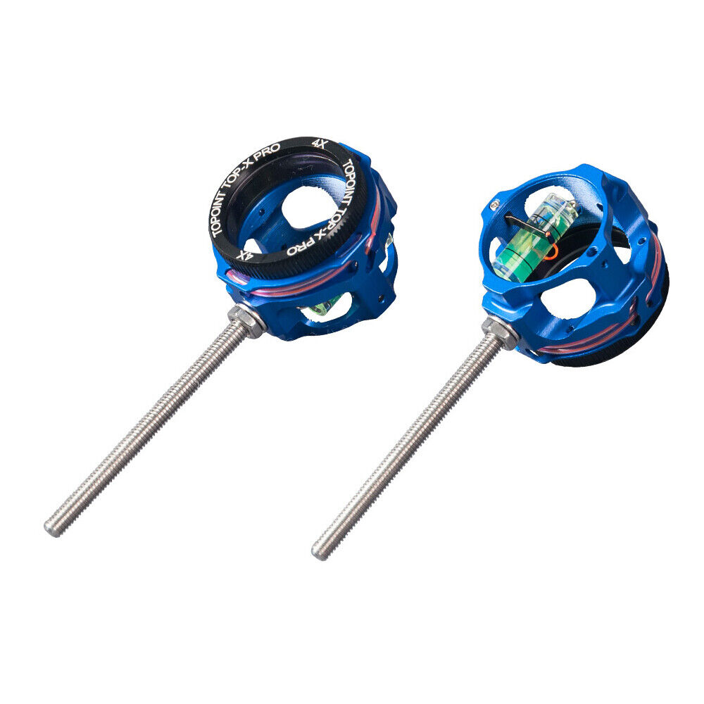 TOPOINT ARCHERY TP8710 Pro Compound Bow Sight Scope With Lens