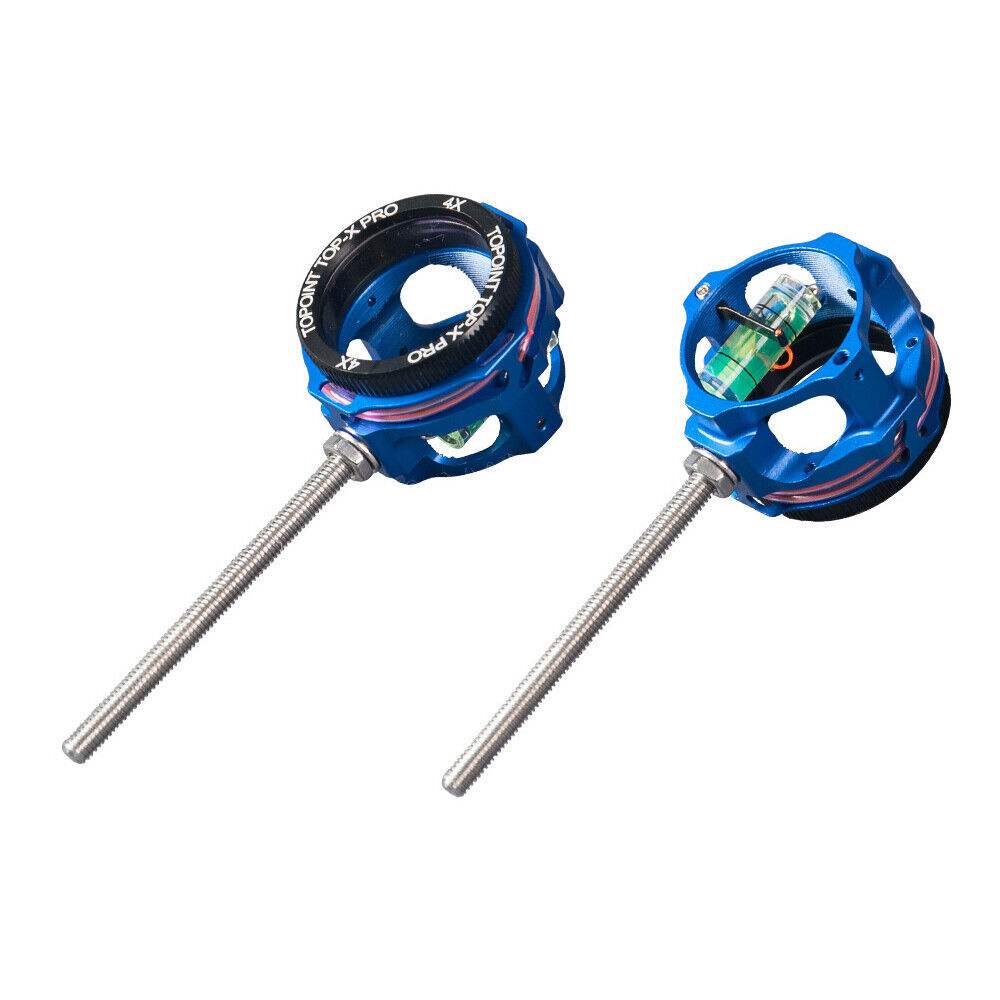 TOPOINT ARCHERY TP8710 Pro Compound Bow Sight Scope With Lens