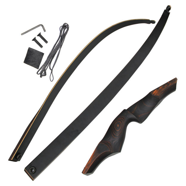 American Hunting Recurve Bow 60 inch 25-60lbs for Adult