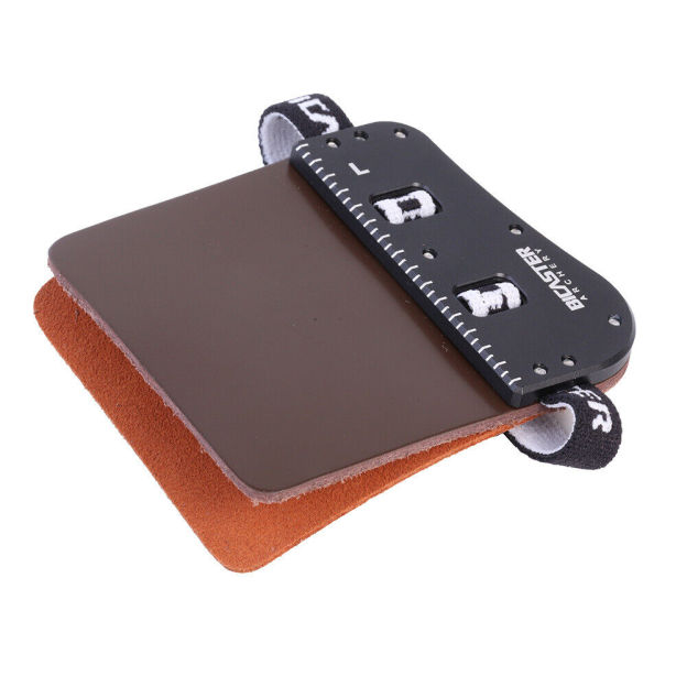 Classic Barebow Finger Tab with Prime Cowhide Archery Gear RH LH