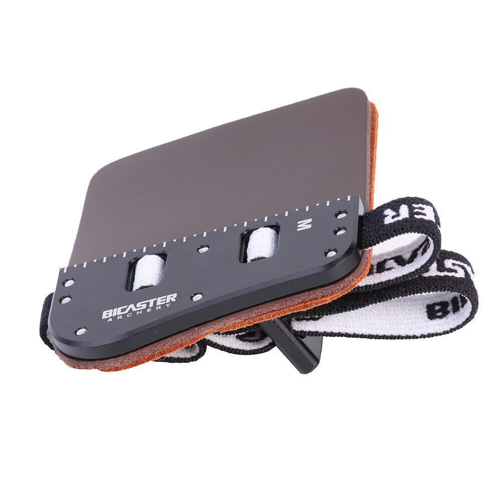 Classic Barebow Finger Tab with Prime Cowhide Archery Gear RH LH