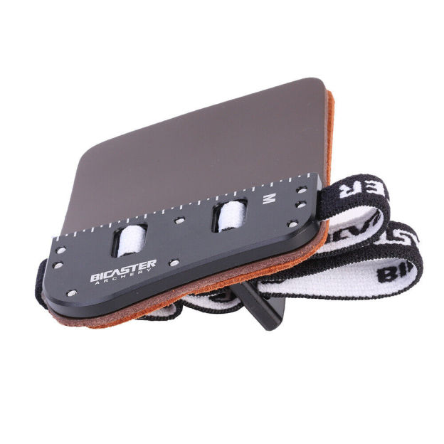 Classic Barebow Finger Tab with Prime Cowhide Archery Gear RH LH