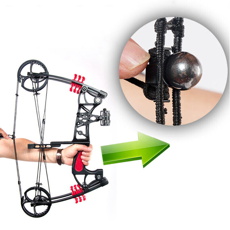 Compound Bow Dual-use Steel Ball Arrows Archery Hunting Fishing RH LH