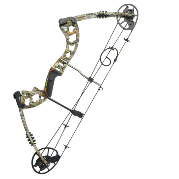 Junxing M125 Compound Bow Set 30-70lbs RH/LH 320FPS Hunting