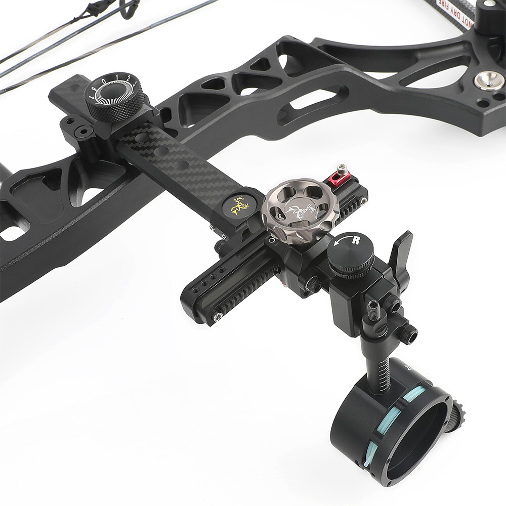 Topoint TX9610 Compound Bow Sight Micro Adjustable Competition Target