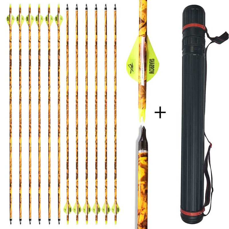 30" 600 Spine Carbon Arrows for Target & Practice