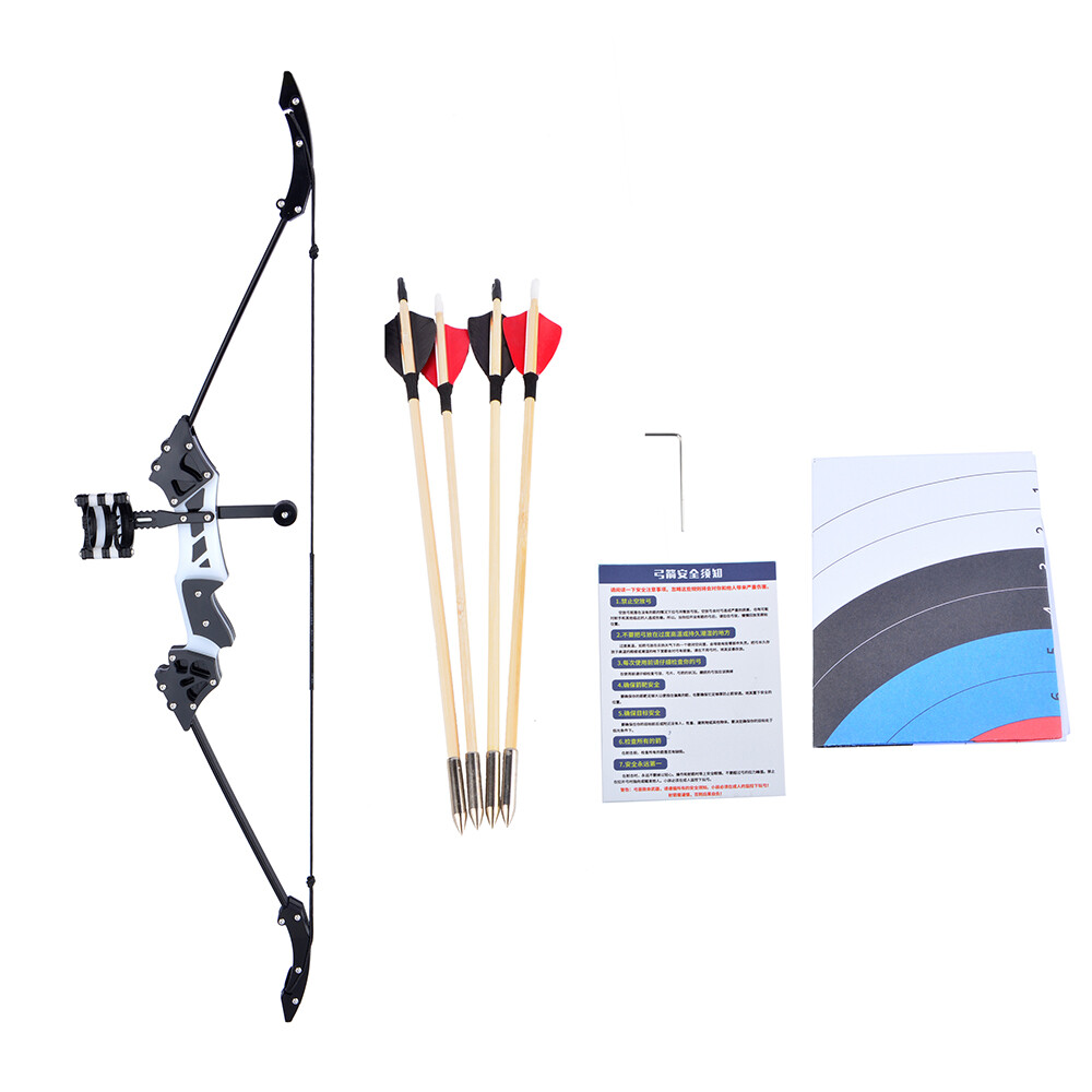 Mini Recurve Bow Set for Indoor Practice & Youth Training Archery Kit