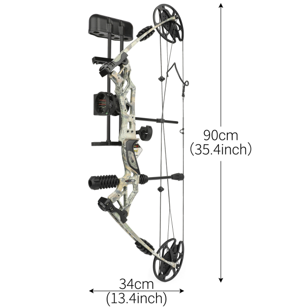 KAIMEI Compound Bow Set 30-70lbs Target Hunting Shooting
