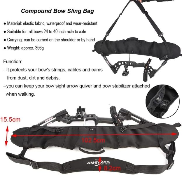 Junxing M131 Compound Bow Set Hunting Fishing LH RH 30-60lbs 