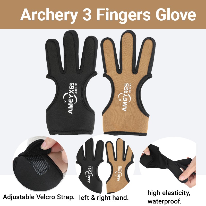 Archery Finger Glove Premium Diving Cloth Finger Protection