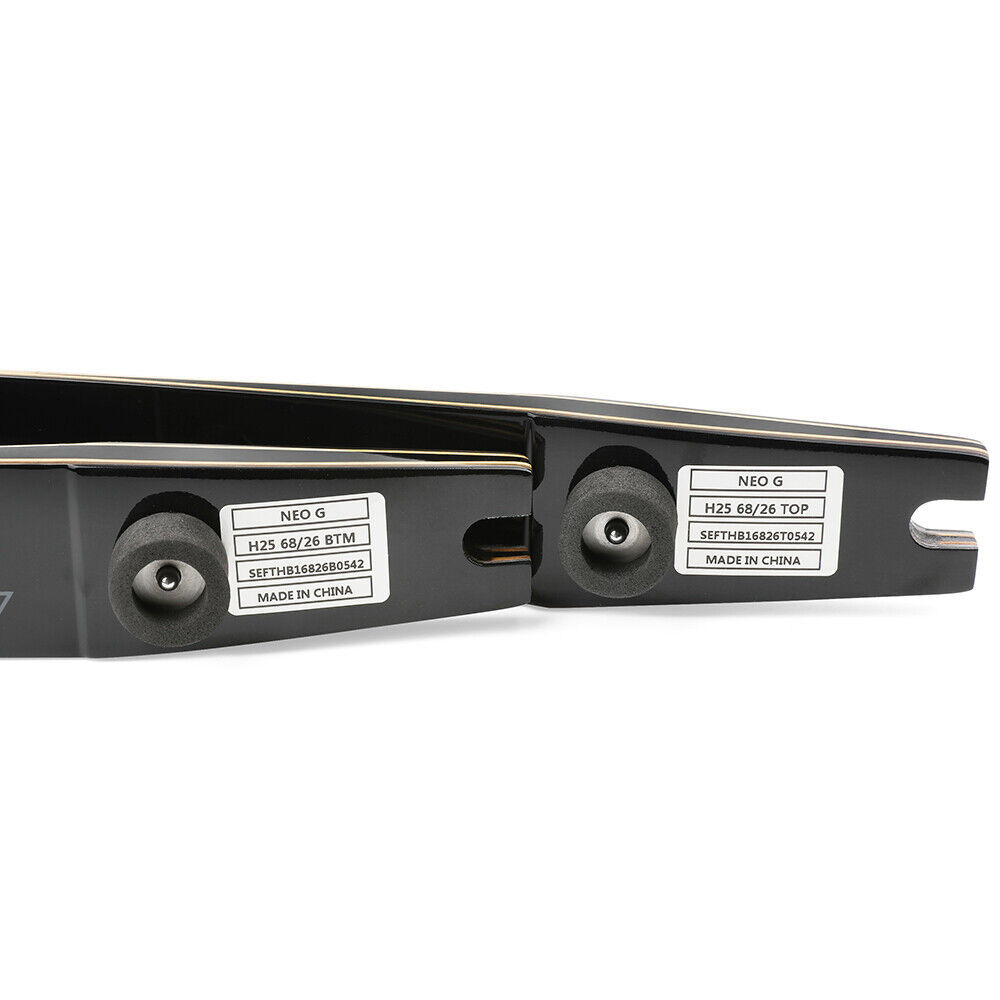 Sebastien Flute NEO Carbon Wood ILF Recurve bow Limbs H25-66" 68" 70"