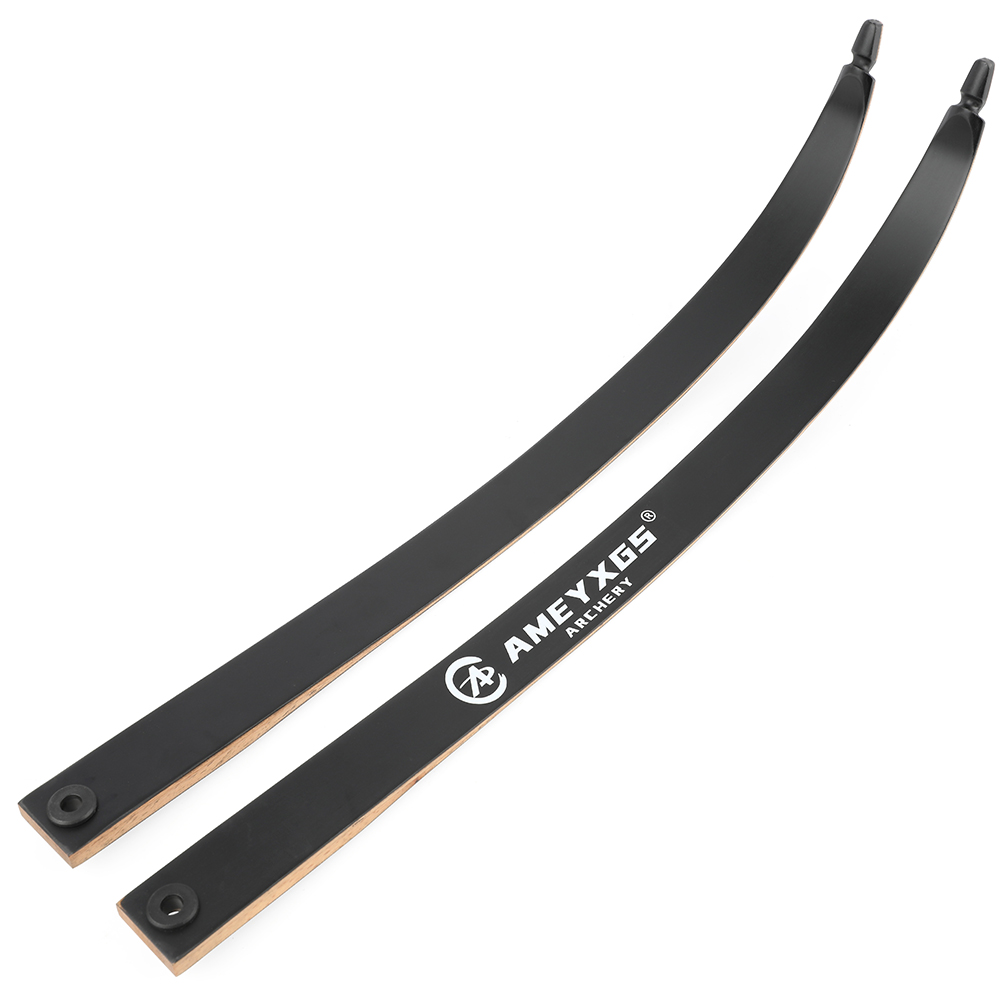 1 Pair 20-50lbs Recurve Bow Limbs Takedown Bow Archery Hunting Shooting