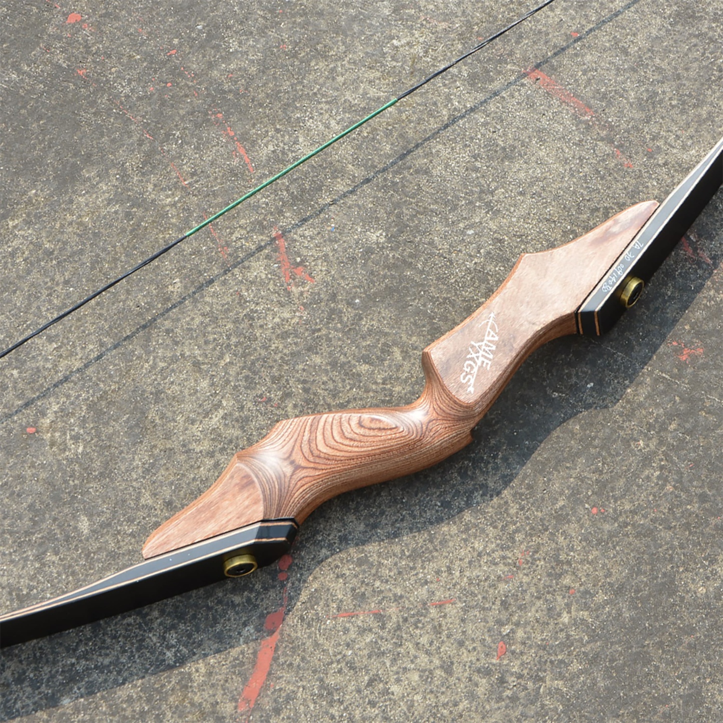 60" Takedown Longbow Recurve Bow 30-50lbs Archery Hunting Target