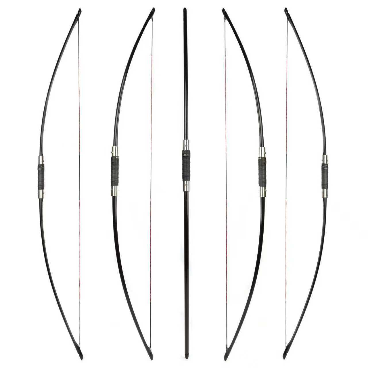 67'' Takedown English Longbow 20-120lbs Bow Hunting Target Adult