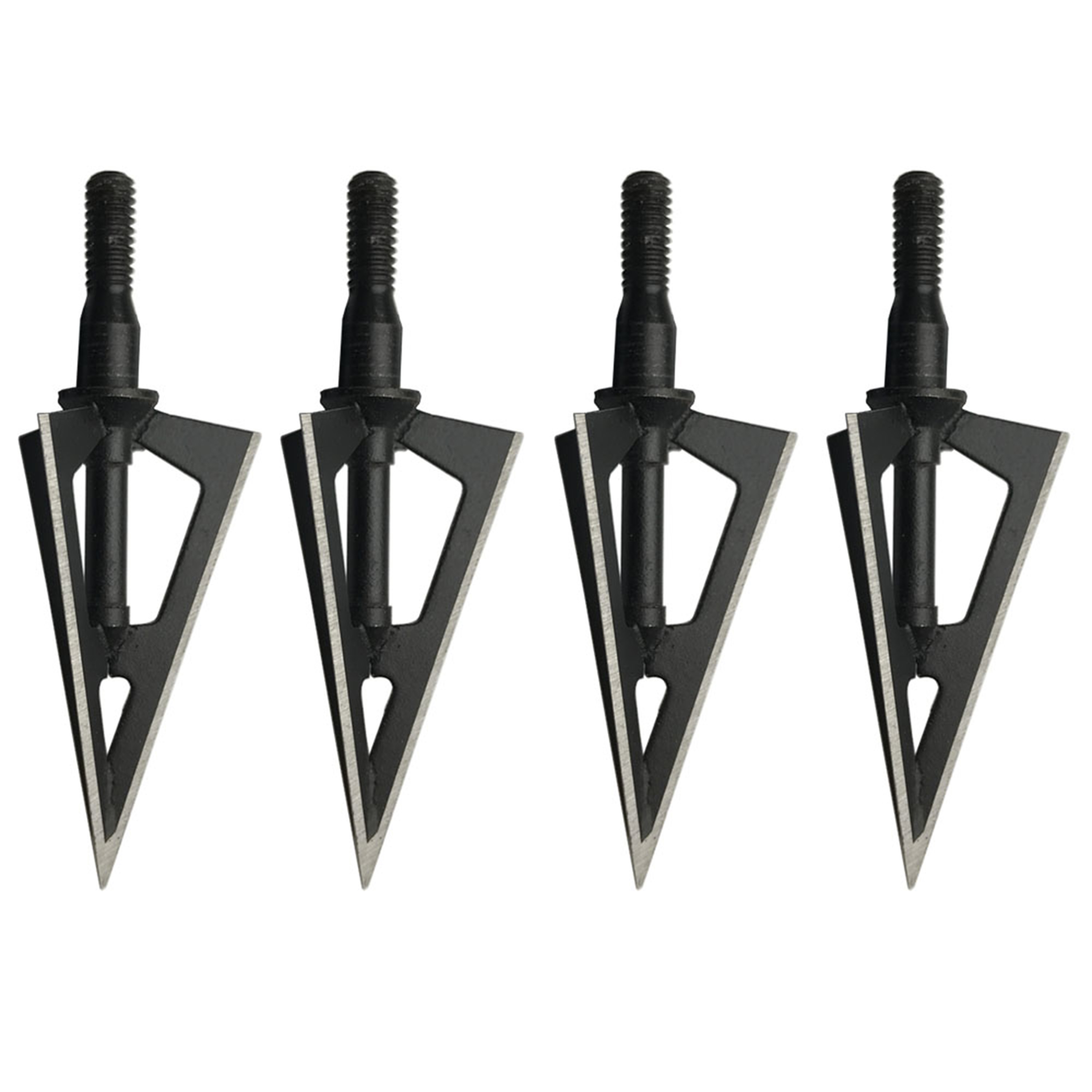 Archery 3-Blade Hunting Broadheads 100 Grain Fixed Blade Arrow Tips