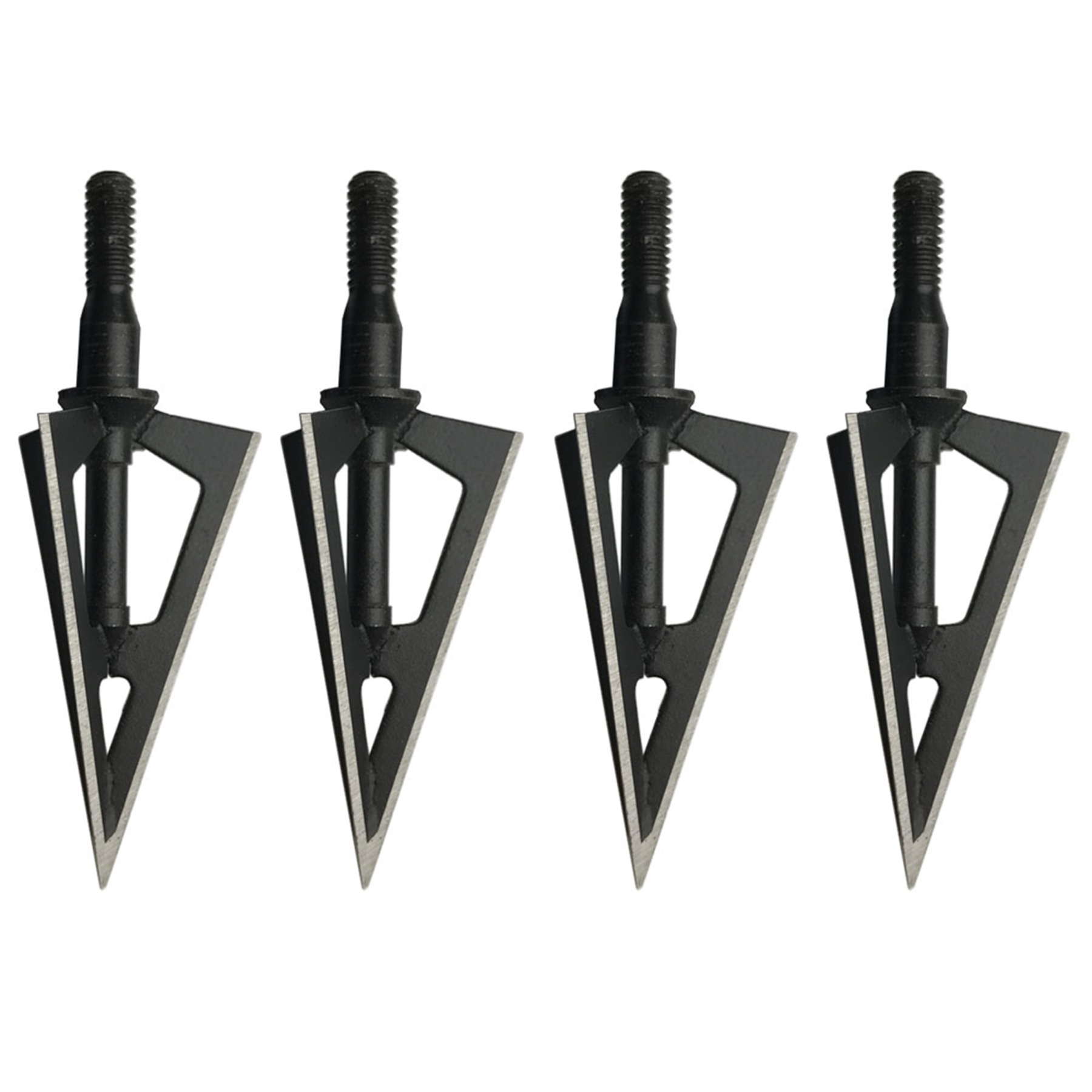 Archery 3-Blade Hunting Broadheads 100 Grain Fixed Blade Arrow Tips