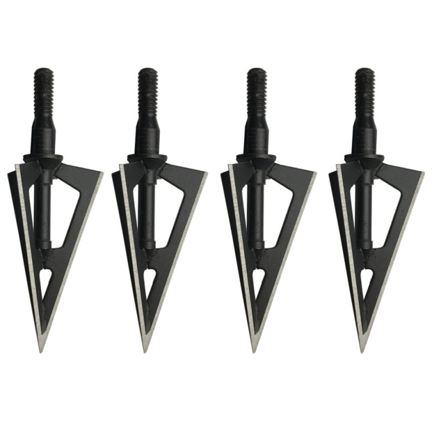 Archery 3-Blade Hunting Broadheads 100 Grain Fixed Blade Arrow Tips