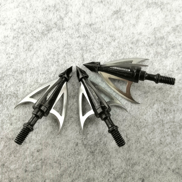 WOLFMAN Archery Blade Hunting Tip 100gr Stainless Steel Broadhead