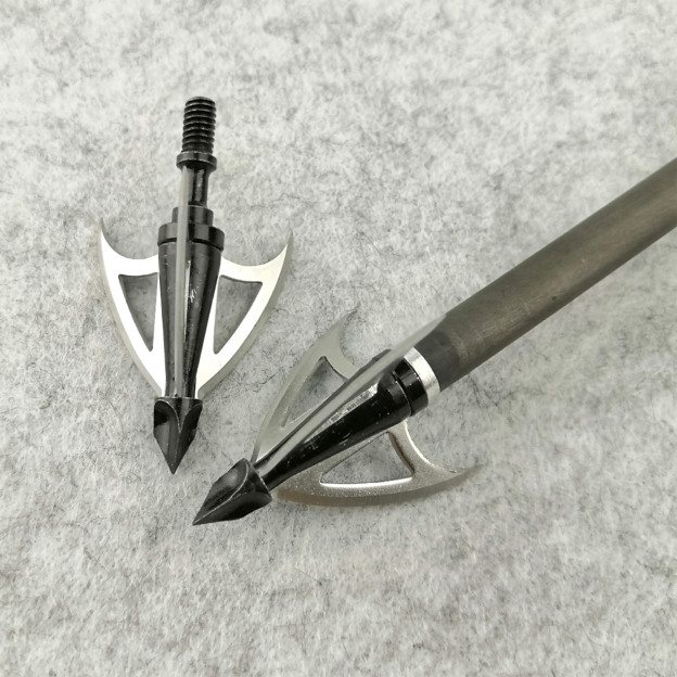 WOLFMAN Archery Blade Hunting Tip 100gr Stainless Steel Broadhead