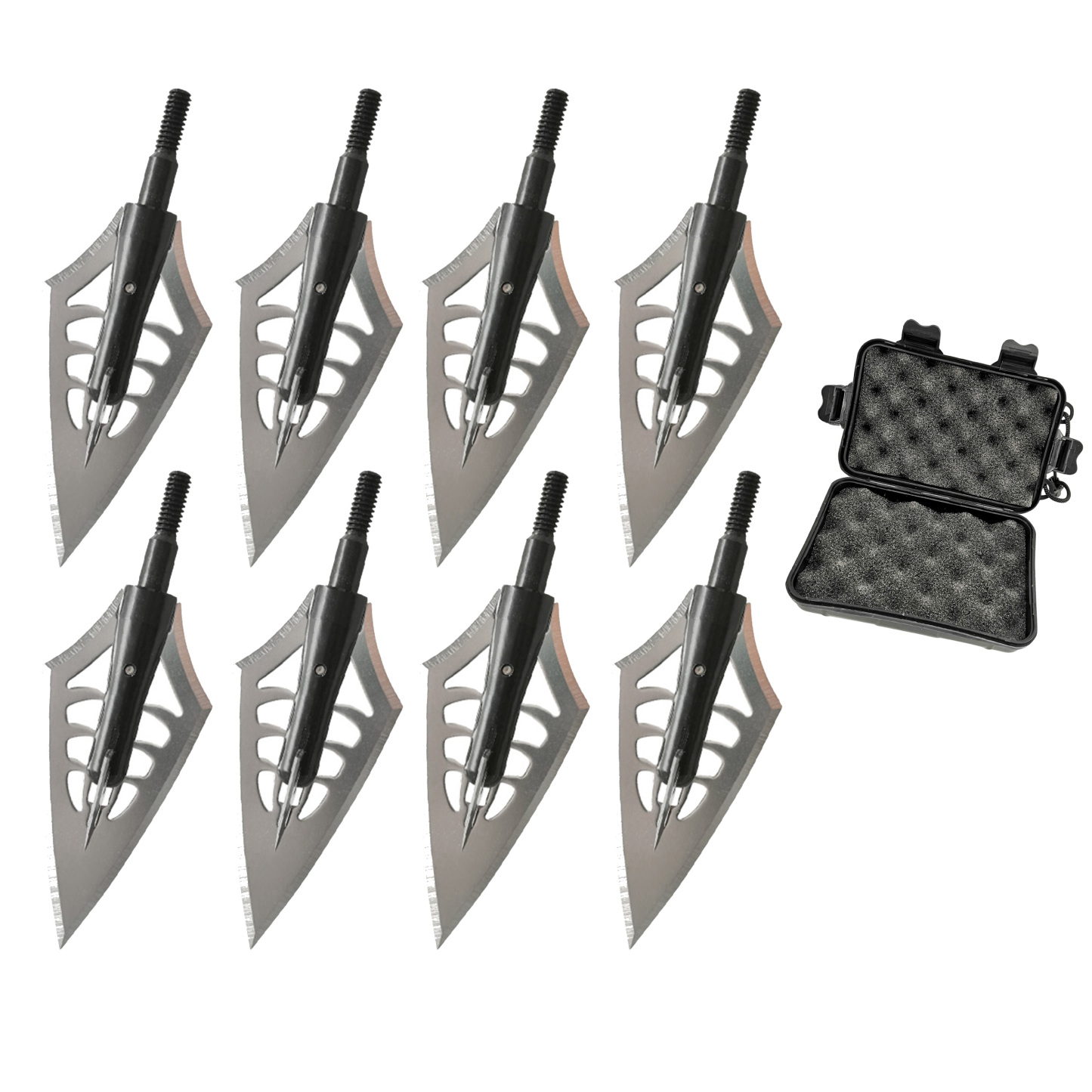 12x Grain Broadheads Stainless Steel Hunting Arrow Tips