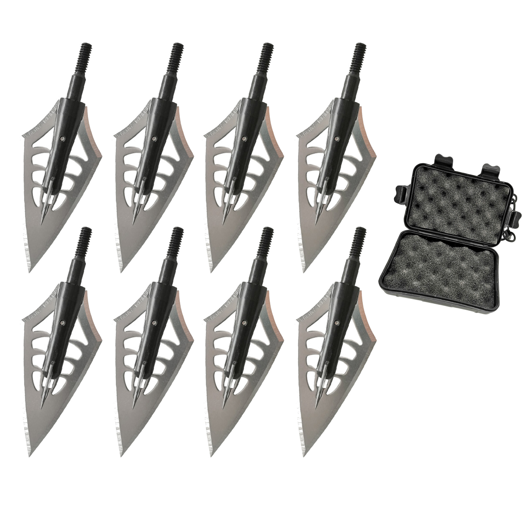 12x Grain Broadheads Stainless Steel Hunting Arrow Tips