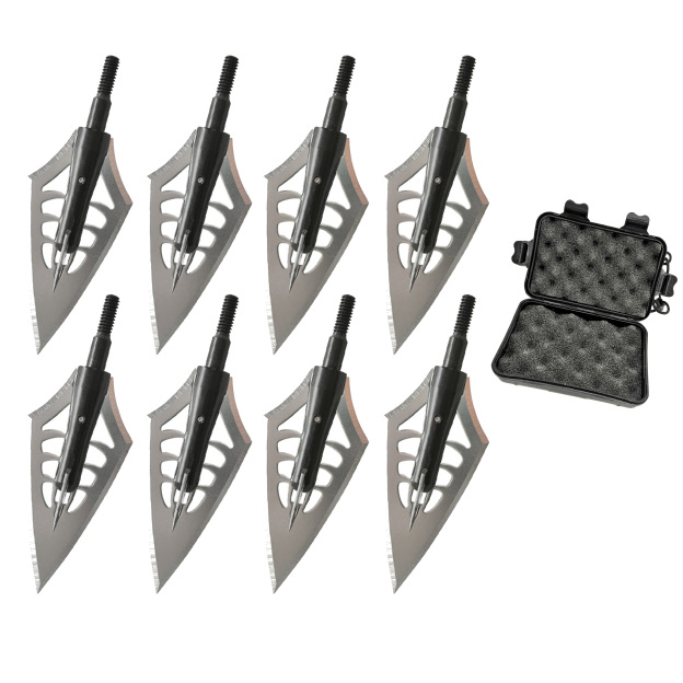 12x Grain Broadheads Stainless Steel Hunting Arrow Tips