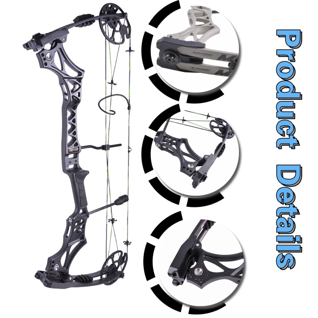 Junxing M129 Compound Bow Professional-Grade Hunting Target MAX 7