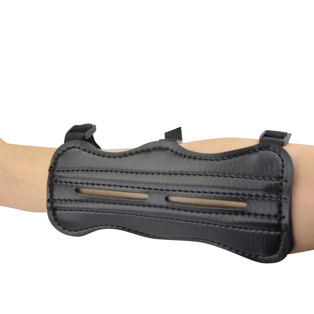 Traditional Archery Protective Gear Arm Guard Finger Tab Thumb Ring