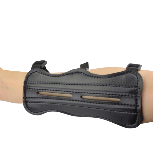 Traditional Archery Protective Gear Arm Guard Finger Tab Thumb Ring