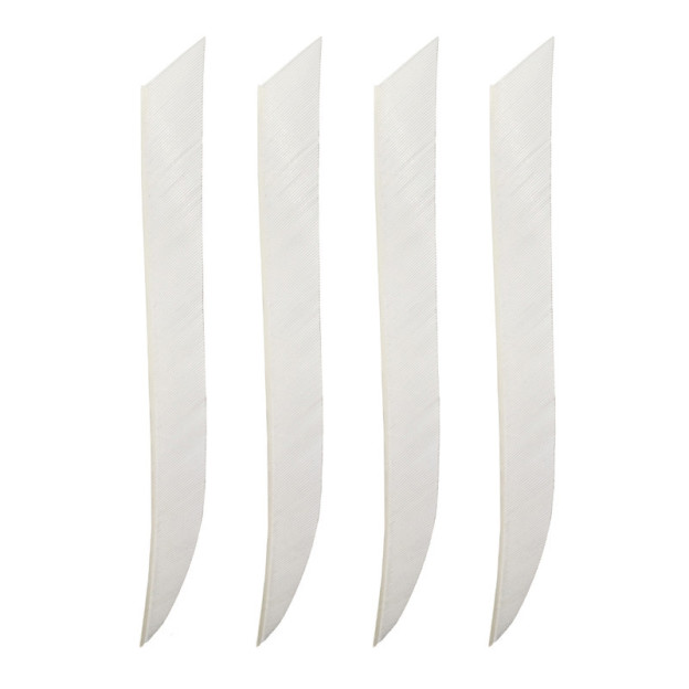 5" Right-Wing Turkey Feather Fletching for Archery Arrows