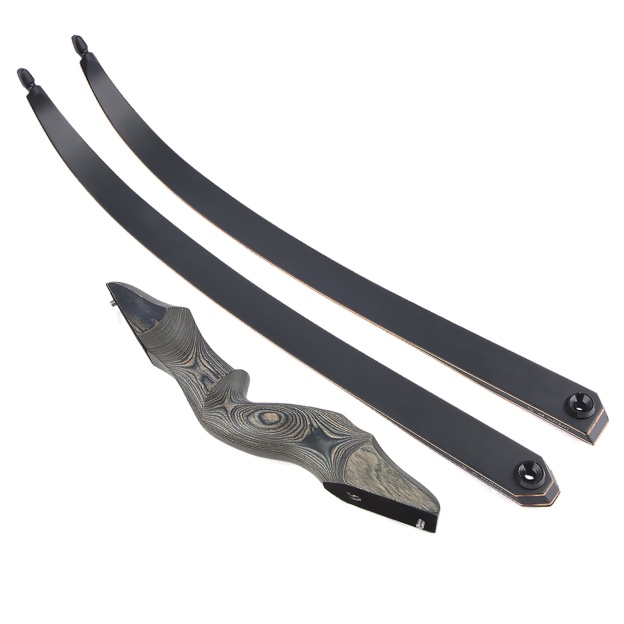 60" Takedown Longbow Recurve Bow 30-50lbs Archery Hunting Target