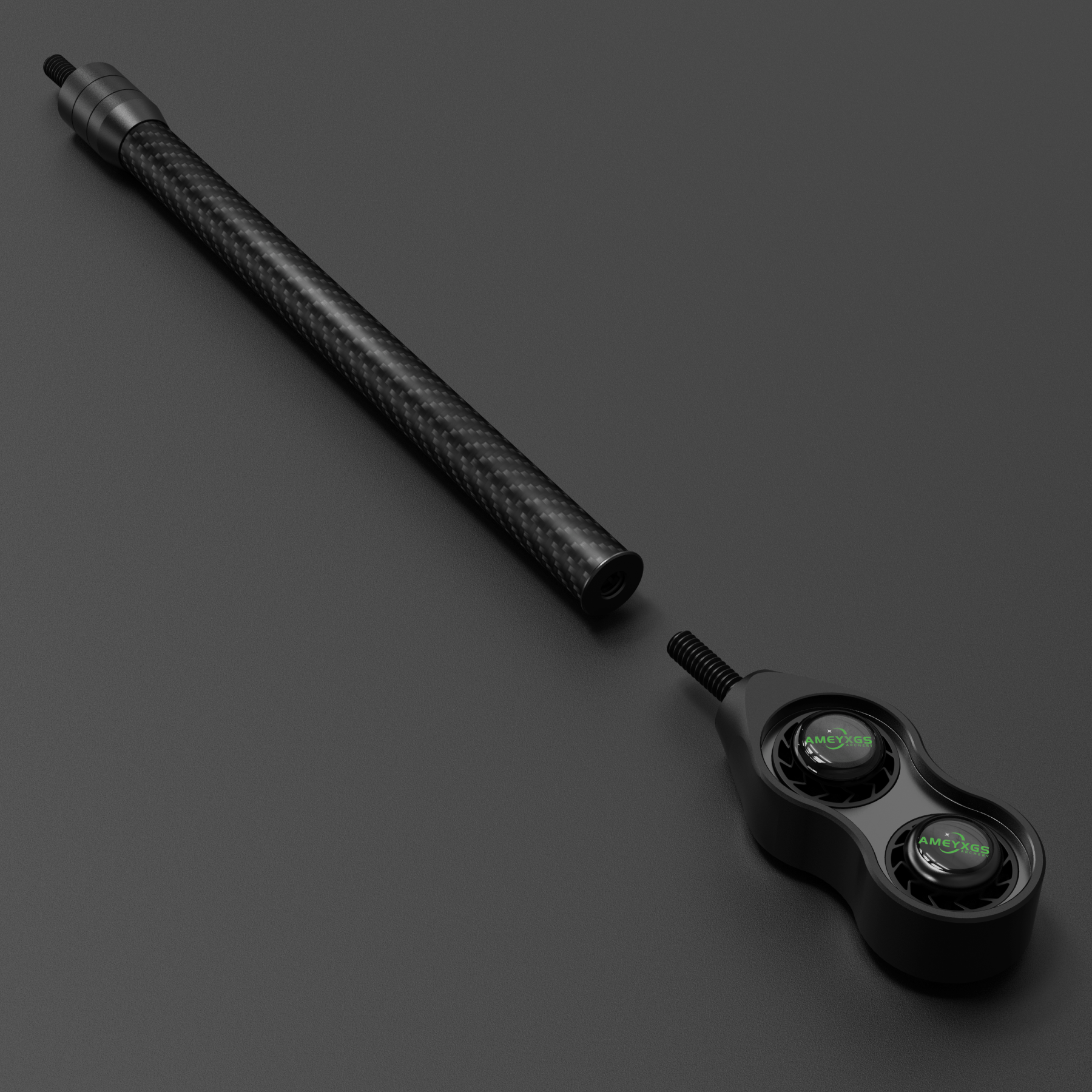 WOLFMAN Archery Carbon Stabilizer Compound Bow Carbon Balance Bar Rod